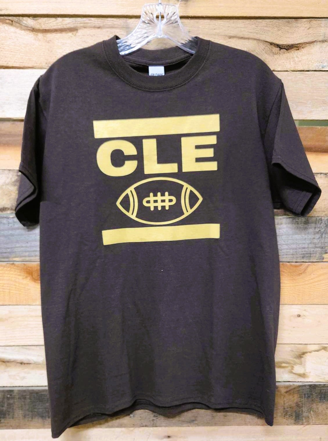 CLE Football T Shirt Unisex Dru Christine Fabrics Design