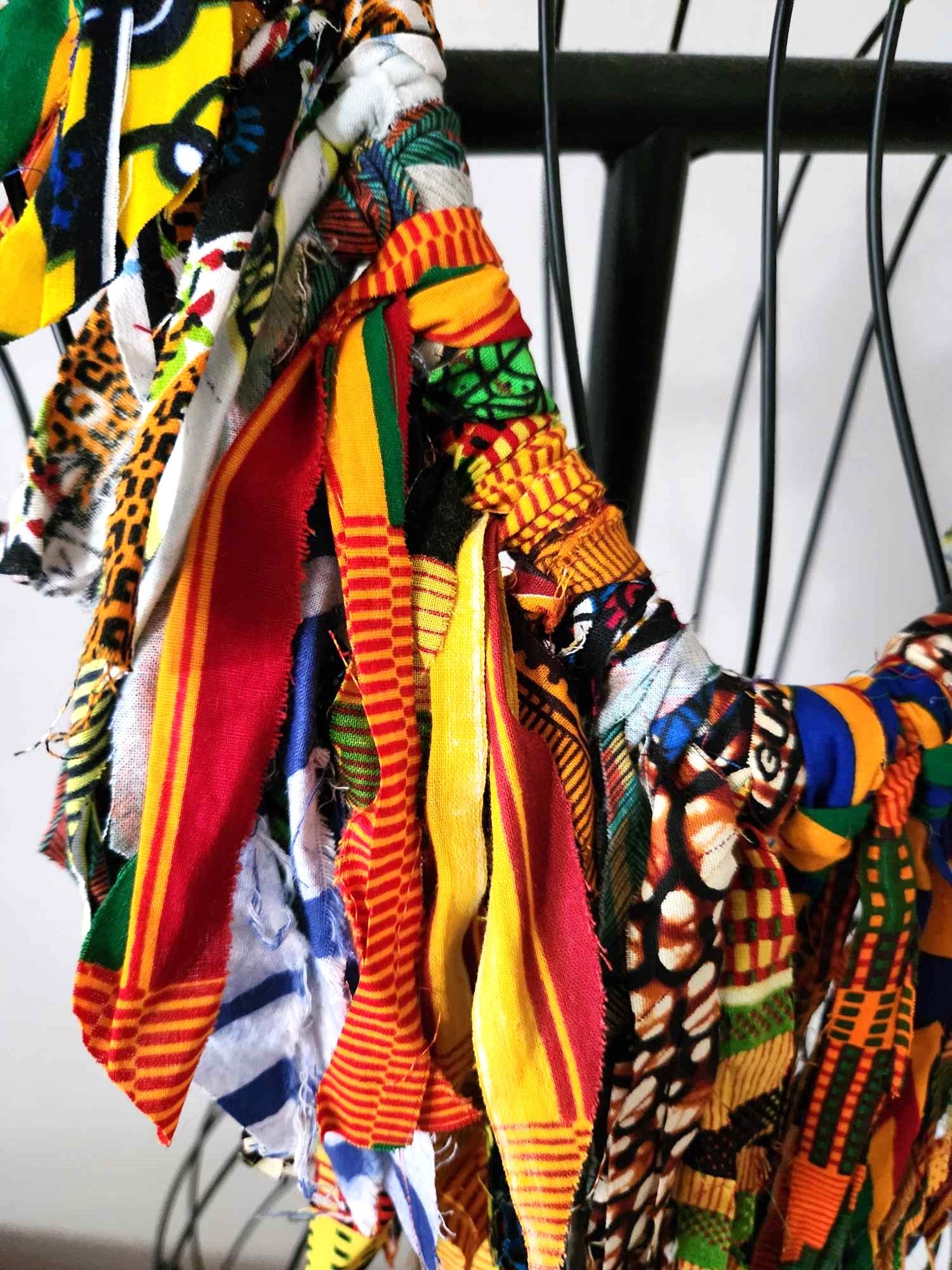 African print necklace hotsell