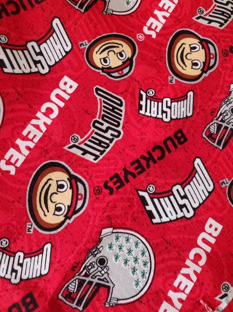 Ohio state sale fabric