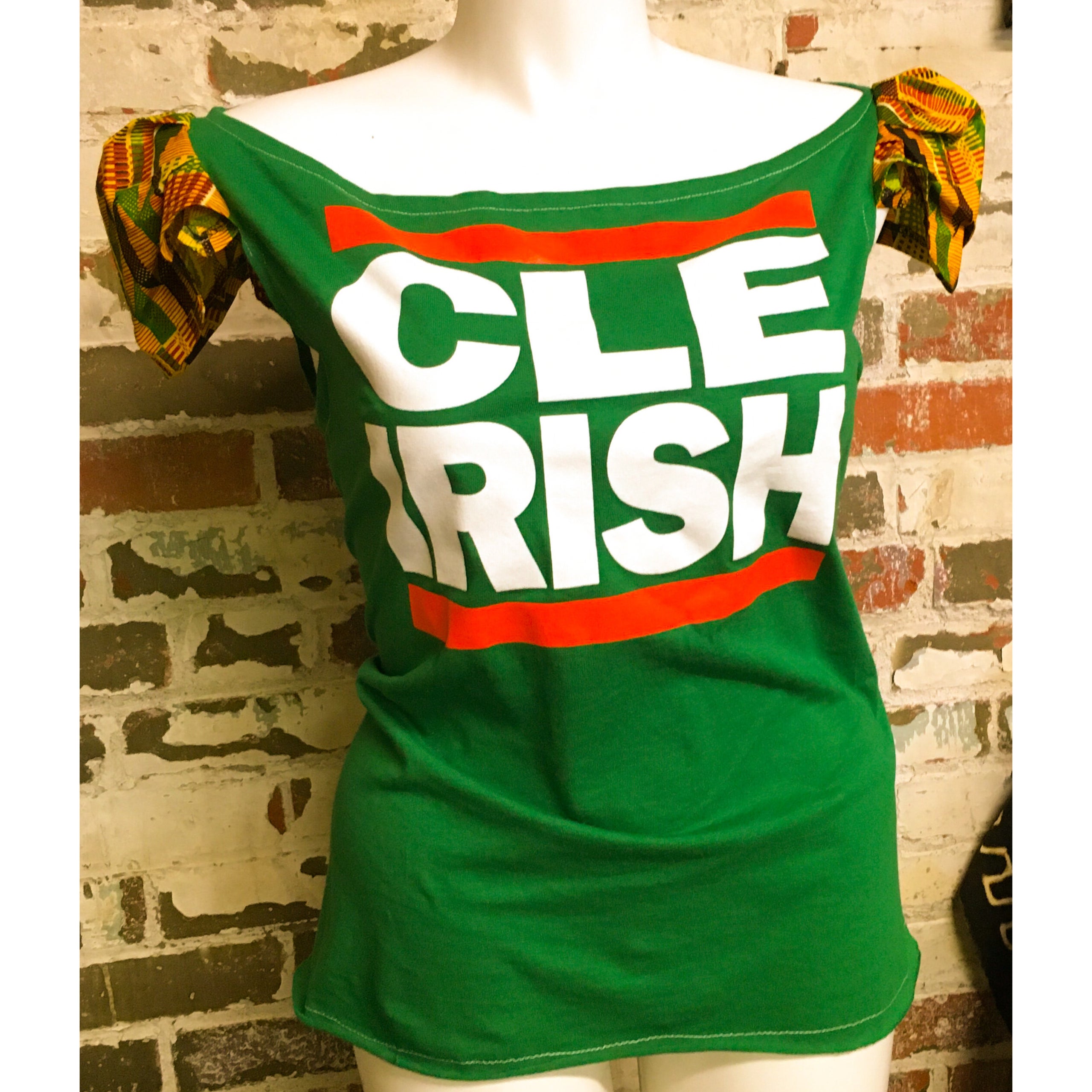 Off the shoulder best sale st patty's day shirts